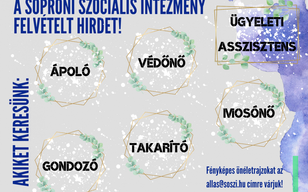 Új munkatársait keresi a SoSZI!